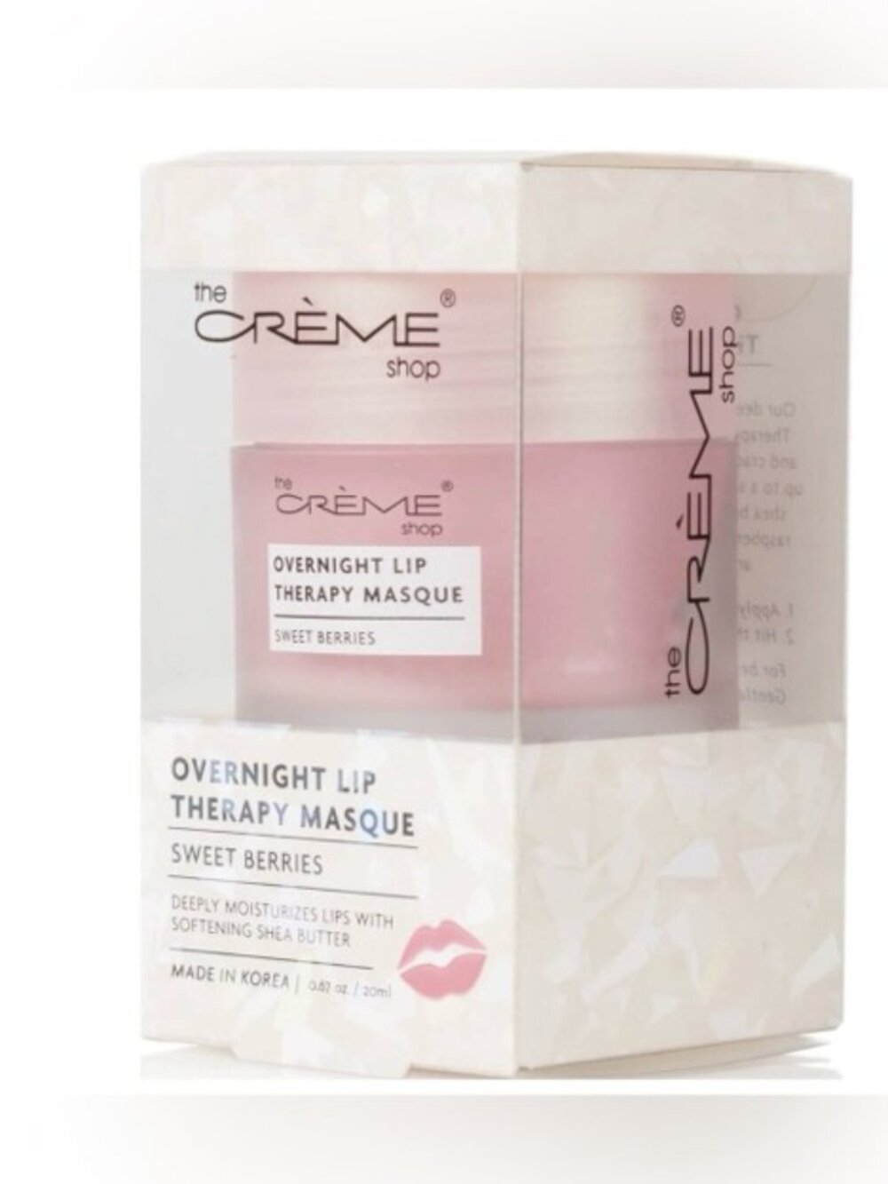 The Crème Shop Overnight Lip Therapy Masque Sweet Berries NIP